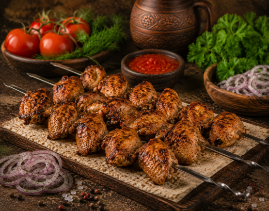 Куриные крылышки