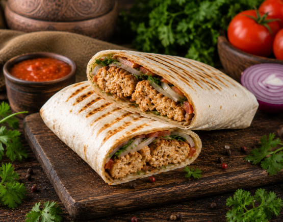 Люля Кебаб в лаваше курица